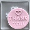Thank You Heart Cookie Stamp