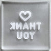 Thank You Heart Cookie Stamp