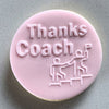 Thanks Coach Cookie Stamp