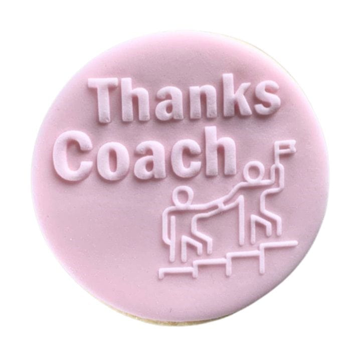Thanks Coach Cookie Stamp