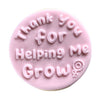 Load image into Gallery viewer, Thank You For Helping Me Grow Teacher Cookie Stamp Fondant Embosser