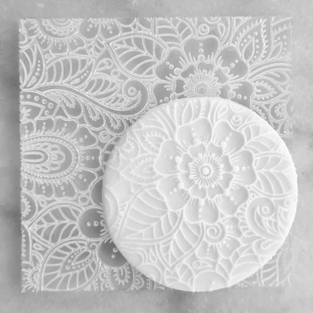 Tropical Flower Cookie Stamp