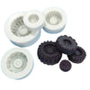 Tyre Silicone Mould Set For Fondant Cakes Cookies Desserts