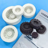 Tyre Silicone Mould Set For Fondant Cakes Cookies Desserts