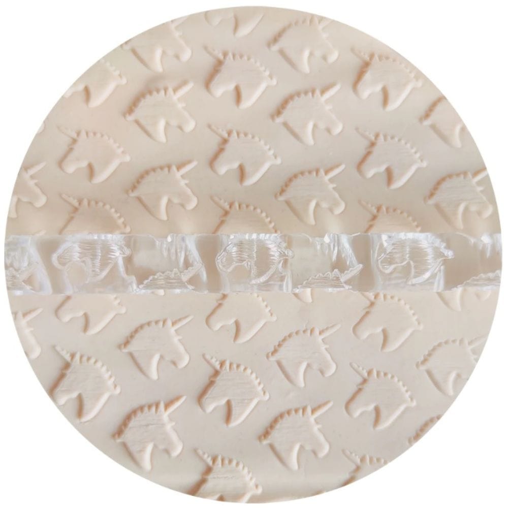 Unicorn Large Embossed Rolling Pin Engraved Cake Pie Baking