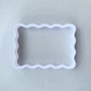 Wavy Rectangle Cookie Cutter 90mm x 65mm