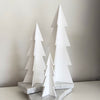 acrylic christmas tree elegant 3D minimalist decoration for modern holiday styling