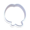 Teacher gift cookie cutter shaped like an apple