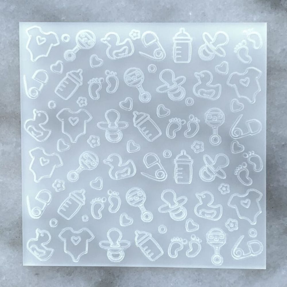 Baby Shower Cookie Stamp