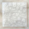 Personalised Baby Shower Background Debosser Fondant Stamp