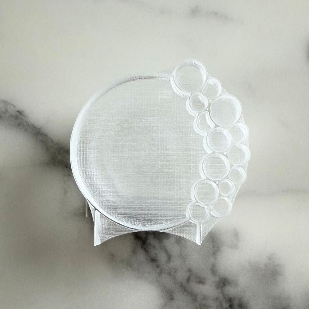 balloon arch cookie stamp for personalised fondant birthday cookies