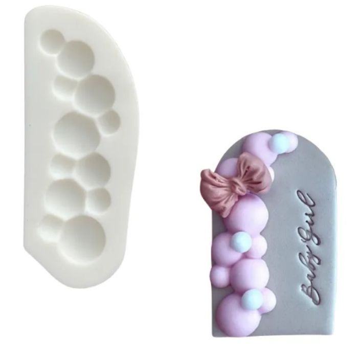 Balloons Silicone Mould Baking Desserts Fondant
