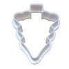 Christmas Tree cookie cutter – angled view showing shape and depth