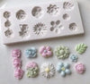 Floral Flower Mould Set For Fondant Cakes Cookies Desserts