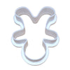 Gingerbread Man cookie cutter – angled view showing shape and depth