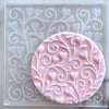 heart vine fondant cookie stamp embosser