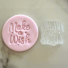 Make a Wish cookie stamp and fondant – magical design for festive baking and birthday gifts