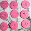 melbourne cup horse racing fondant cookie stamps set – cup day baking decoration acrylic embossers