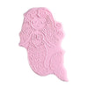 mermaid cookie cutter and embosser set for fondant cookies