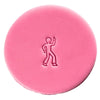 mini disco dancer cookie stamp fondant design
