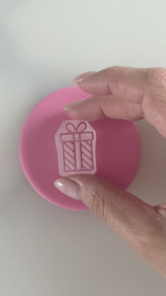 Mini Christmas Presents Cookie Stamp Set