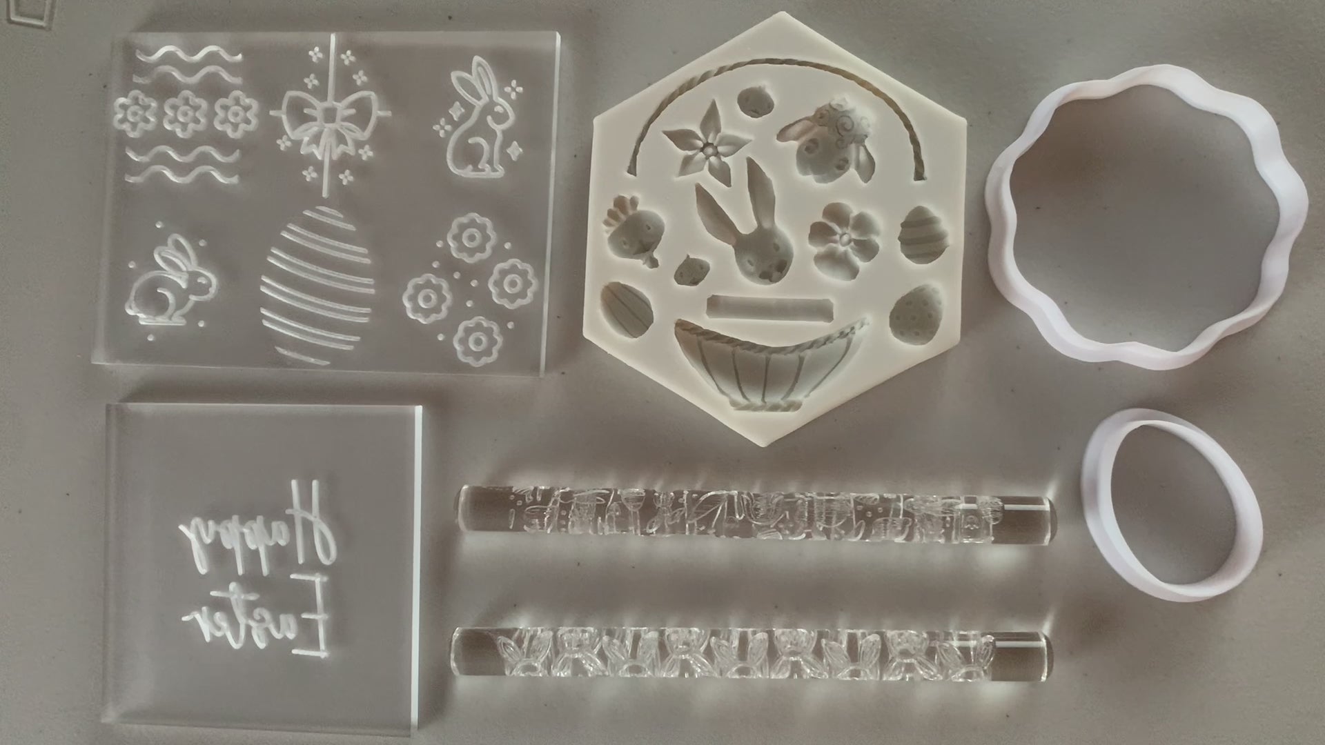 Deluxe Easter Bundle Cookie Decorating Set