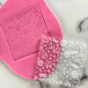 roller skate disco ball fondant cookie embosser