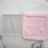 mini heart pattern embosser for Valentine's cookies