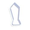 Father's Day cookie cutter shaped like a necktie