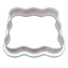 Scalloped square cookie cutter perfect for modern baking