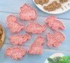 Dinosaur Cookie Cutter Stamp Embosser Set