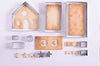 Christmas Gingerbread House Stainless Steel Cookie Cutter Set