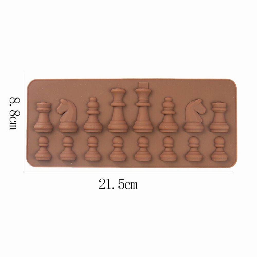 Chess Piece Silicone Mould Set Baking Dessert Cakes Cookies Fondant
