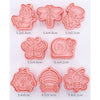 Cute Bug Insect Themed Cookie Cutter Stamp Embosser Set