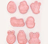 Happy Easter Cookie Cutter Stamp Embosser Set
