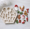 Load image into Gallery viewer, Christmas Holiday Set Silicone Mould Baking Desserts Fondant