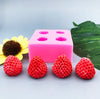 Strawberry Silicone Mould Baking Desserts Fondant