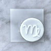 Zodiac Birthday Star Sign Acrylic Debosser Cookie Stamp Raised Fondant