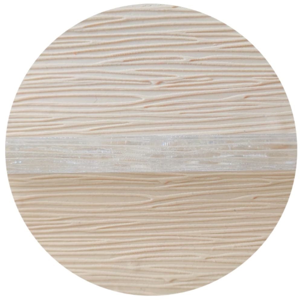 Acrylic Embossed Rolling Pin - Woodgrain Pattern Design | Perfect for Fondant Cookies