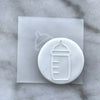 Load image into Gallery viewer, Baby Bottle Acrylic Debosser Cookie Stamp Raised Fondant