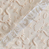 Close-up of Acrylic Embossed Rolling Pin with Baby Dinosaur Design | Ideal for Fondant Details