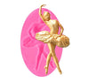 Ballerina Silicone Mould Baking Desserts Fondant