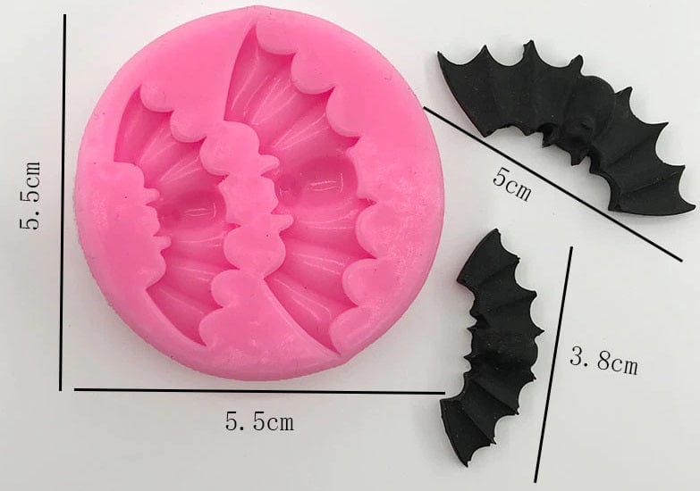 Bat Halloween Silicone Mould Baking Desserts Fondant