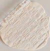 Close-up of Acrylic Embossed Rolling Pin with Car Design | Ideal for Fondant Details