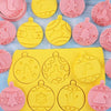Christmas Baubles Cookie Cutter Stamp Embosser Set