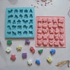 Christmas Silicone Mould Set Baking Desserts Fondant
