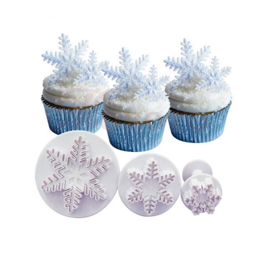 Christmas Snowflake Cookie Cutter Set