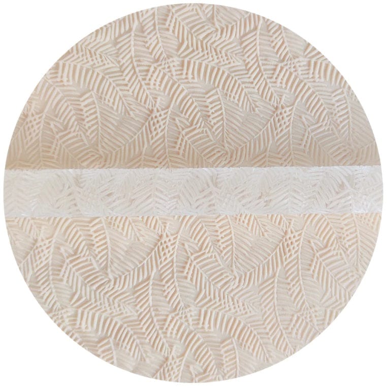 Conifer Leaves Embossed Rolling Pin Engraved Cookie Baking Decorative