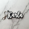 Custom Acrylic Keyring Name Bag Tag Keychain