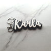 Custom Acrylic Keyring Name Bag Tag Keychain